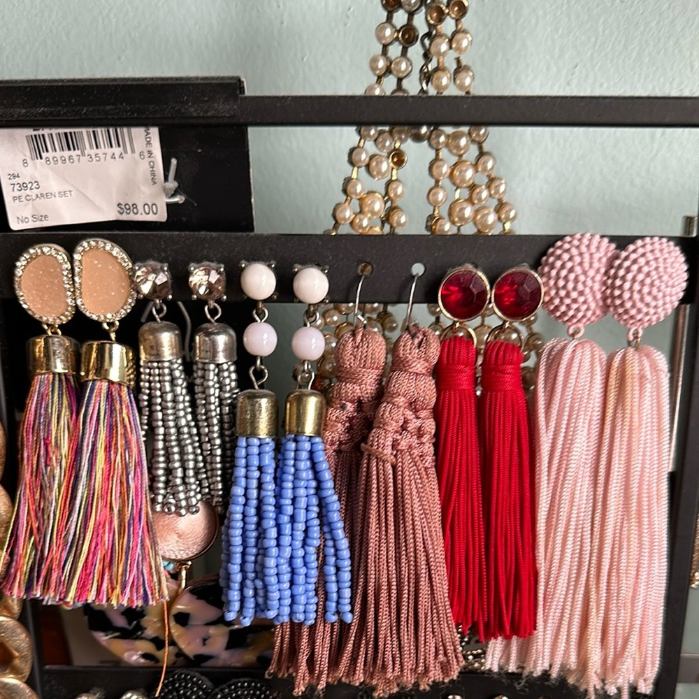 1 pc/ Fringe Earrings- choose one.